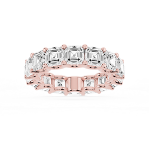Kylie Asscher Lab Grown Diamond U-Prong Eternity Band