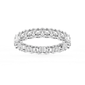Kylie Asscher Lab Grown Diamond U-Prong Eternity Band