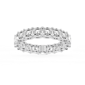 Kylie Asscher Lab Grown Diamond U-Prong Eternity Band