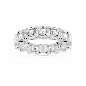 Kylie Asscher Lab Grown Diamond U-Prong Eternity Band