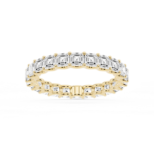 Kylie Asscher Lab Grown Diamond U-Prong Eternity Band
