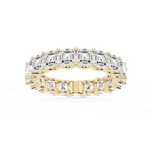 Kylie Asscher Lab Grown Diamond U-Prong Eternity Band