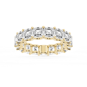 Kylie Asscher Lab Grown Diamond U-Prong Eternity Band