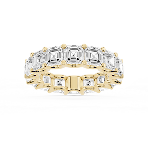 Kylie Asscher Lab Grown Diamond U-Prong Eternity Band