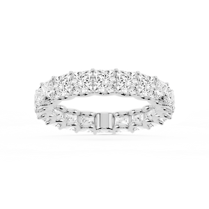 Kylie Princess Lab Grown Diamond U-Prong Eternity Band