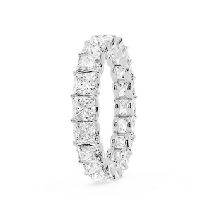 Kylie Princess Lab Grown Diamond U-Prong Eternity Band