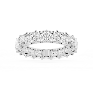 Kylie Princess Lab Grown Diamond U-Prong Eternity Band