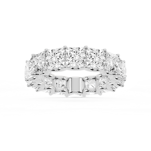 Kylie Princess Lab Grown Diamond U-Prong Eternity Band