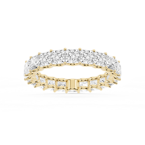 Kylie Princess Lab Grown Diamond U-Prong Eternity Band