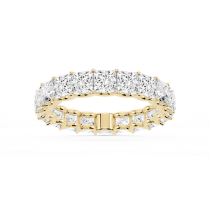 Kylie Princess Lab Grown Diamond U-Prong Eternity Band