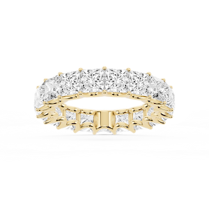 Kylie Princess Lab Grown Diamond U-Prong Eternity Band