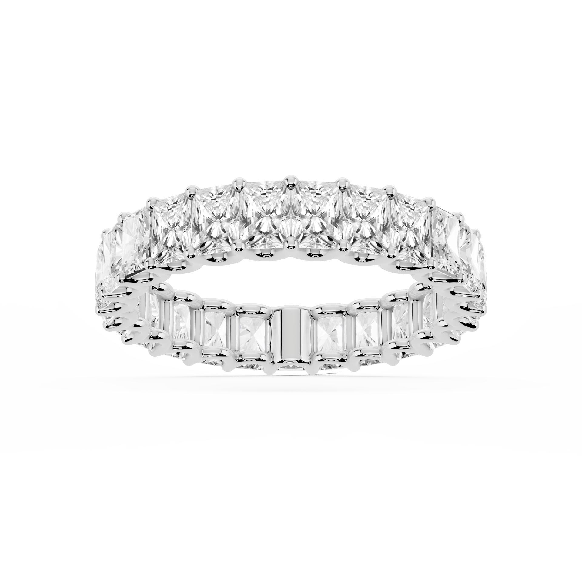 Kylie Radiant Lab Grown Diamond U-Prong Eternity Band