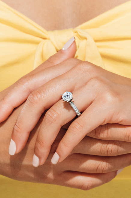 Shop lab grown diamond engagement rings