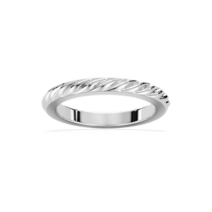 Lille 2.50mm Twist Plain Metal Band