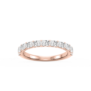 Mae Radiant Lab Grown Diamond East West V-Prong Anniversary Band