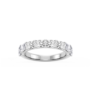 Mae Radiant Lab Grown Diamond East West V-Prong Anniversary Band