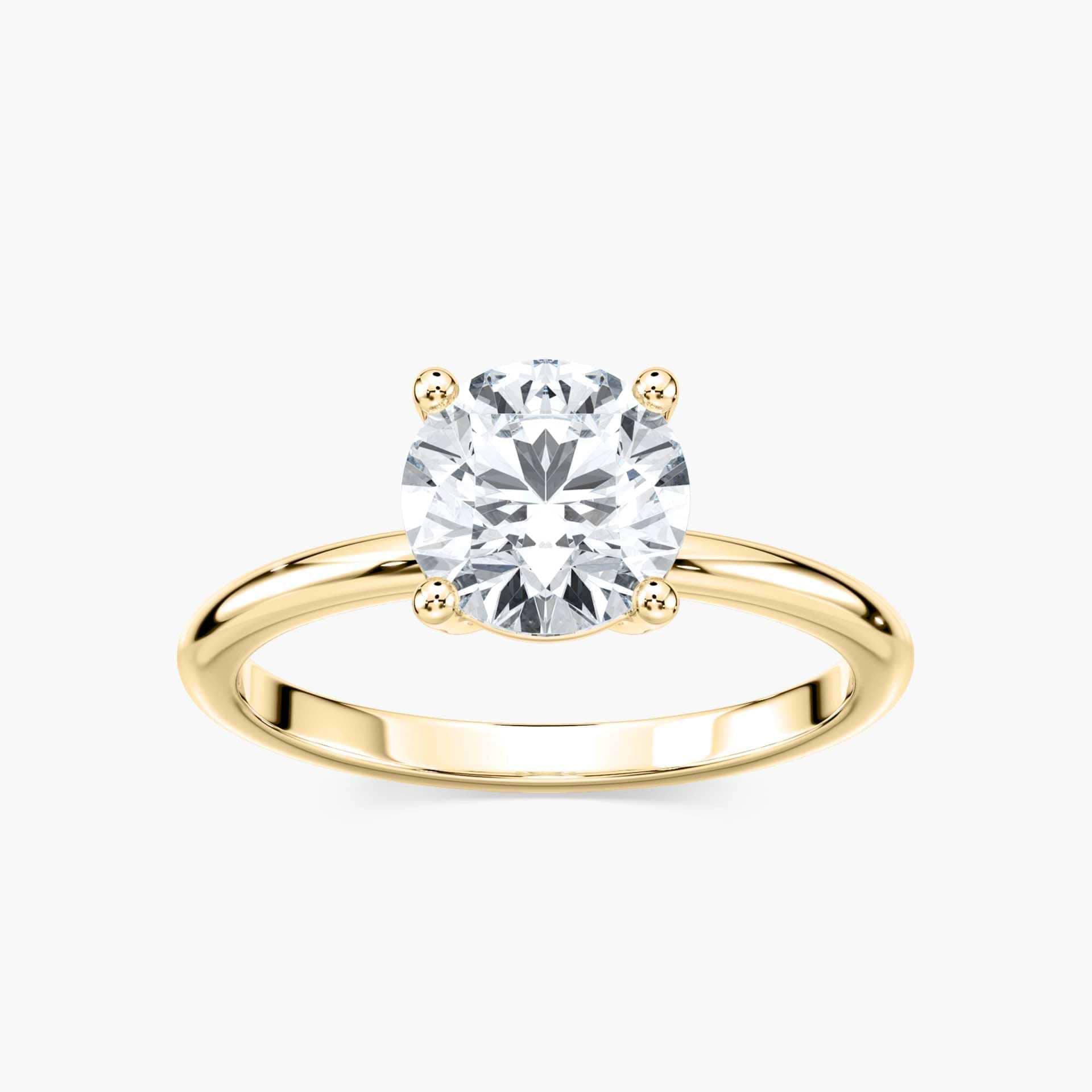 Maggie Lab Grown Diamond Claw Prong Solitaire Engagement Ring
