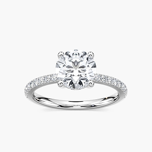 Margot Lab Grown Diamond Hidden Halo Engagement Ring