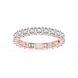 Melissa Asscher Lab Grown Diamond Shared Prong Eternity Band