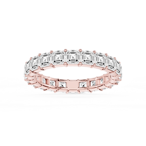 Melissa Asscher Lab Grown Diamond Shared Prong Eternity Band