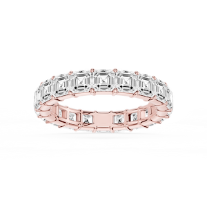 Melissa Asscher Lab Grown Diamond Shared Prong Eternity Band