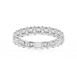 Melissa Asscher Lab Grown Diamond Shared Prong Eternity Band