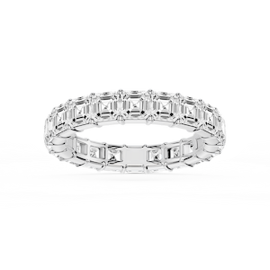Melissa Asscher Lab Grown Diamond Shared Prong Eternity Band