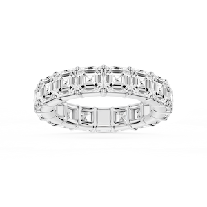 Melissa Asscher Lab Grown Diamond Shared Prong Eternity Band
