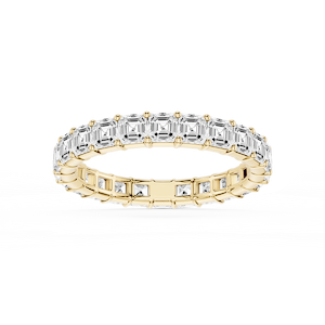 Melissa Asscher Lab Grown Diamond Shared Prong Eternity Band
