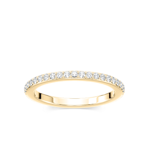 Avery 1/5 ctw Round Lab Grown Diamond Prong Set Wedding Band