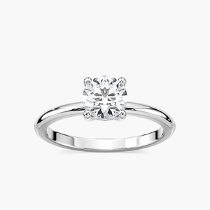 Millie Lab Grown Diamond Hidden Halo Engagement Ring