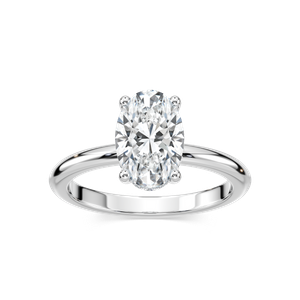 Millie Hidden Halo Engagement Ring - Oval 1.10ct Lab-Grown Diamond (RTS)