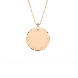 Multi-Name Disc Pendant - 16 or 18 Inches