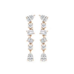 1 ⁴⁄₅ ctw Multi Shape Lab Grown Diamond Dangle Earrings