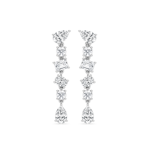 1 ⁴⁄₅ ctw Multi Shape Lab Grown Diamond Dangle Earrings