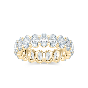 Oval Eternity Band