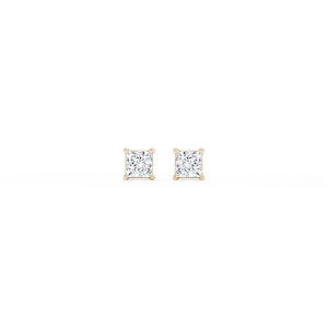 Princess Lab Grown Diamond Classic Four Prong Stud Earrings