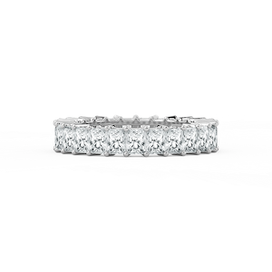 Hadassah Radiant Lab Grown Diamond Shared Prong Eternity Band