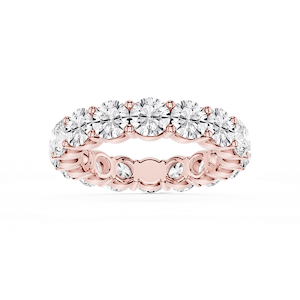 Rebecca Round Lab Grown Diamond Shared Prong Eternity Band