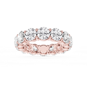 Rebecca Round Lab Grown Diamond Shared Prong Eternity Band