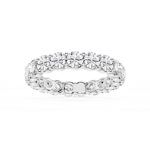 Rebecca Round Lab Grown Diamond Shared Prong Eternity Band