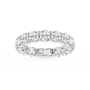 Rebecca Round Lab Grown Diamond Shared Prong Eternity Band