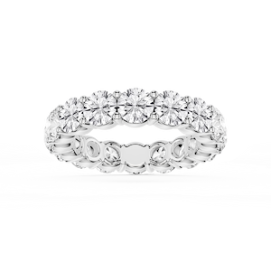 Rebecca Round Lab Grown Diamond Shared Prong Eternity Band