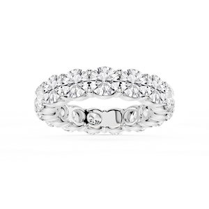 Rebecca Round Lab Grown Diamond Shared Prong Eternity Band