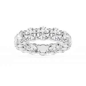 Rebecca Round Lab Grown Diamond Shared Prong Eternity Band