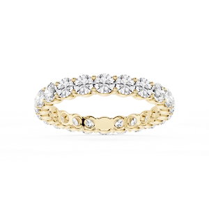 Rebecca Round Lab Grown Diamond Shared Prong Eternity Band