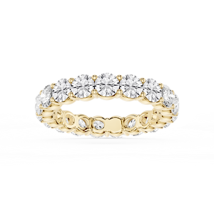 Rebecca Round Lab Grown Diamond Shared Prong Eternity Band