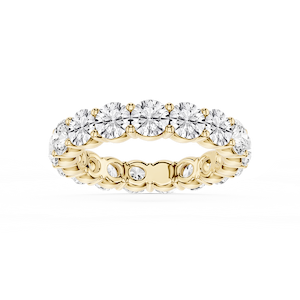 Rebecca Round Lab Grown Diamond Shared Prong Eternity Band