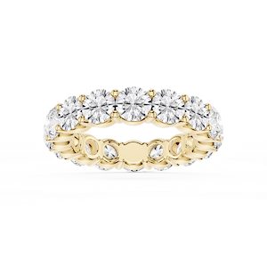 Rebecca Round Lab Grown Diamond Shared Prong Eternity Band