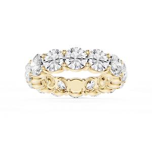 Rebecca Round Lab Grown Diamond Shared Prong Eternity Band